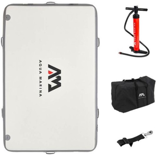 Φουσκωτή Πλατφόρμα Θαλάσσης 250x160x15cm ISLAND AQUA MARINA 28285